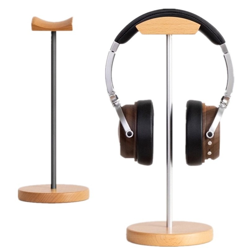 Outdoor Furniture Wood - Supporto per Cuffie in Legno di