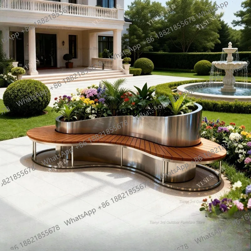 Fioriera in Acciaio Inox D80 c - Outdoor Furniture Metal Chairs recensione e prezzo