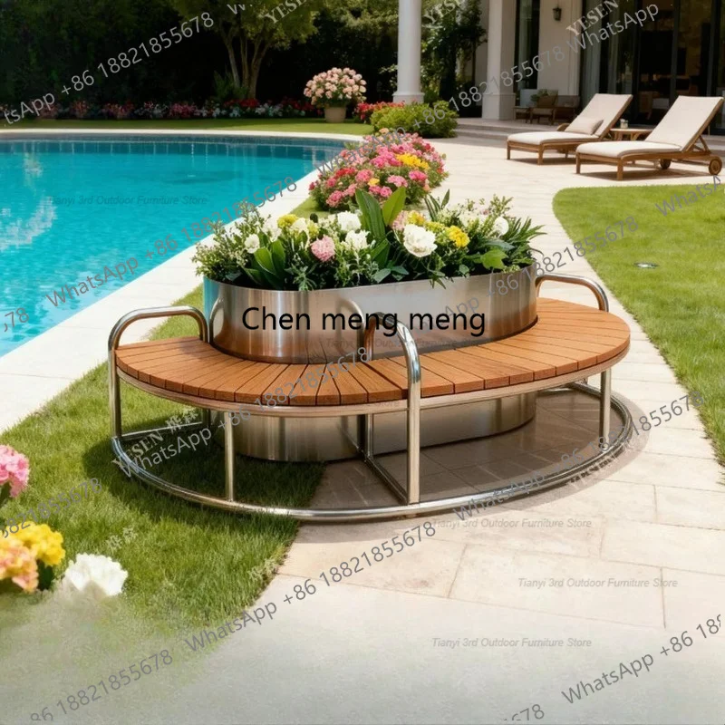 Fioriera in Acciaio Inox D80 c - Outdoor Furniture Metal Chairs recensione e prezzo