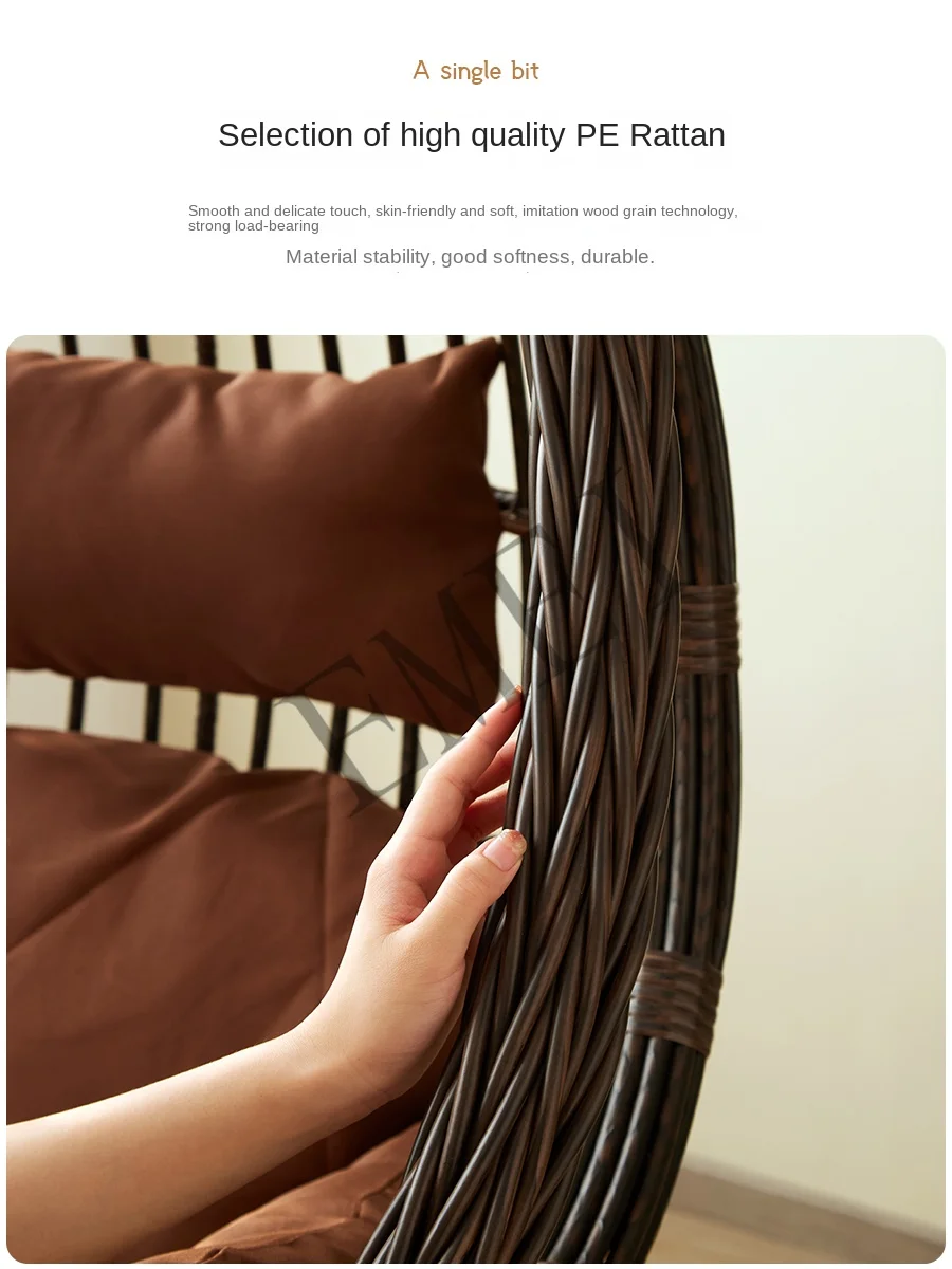 Sedia a dondolo sospesa in rat - Outdoor Furniture Metal Chairs recensione e prezzo